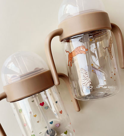 Konges Sløjd Cup w. Handle/Straws - 330 mL - Roar