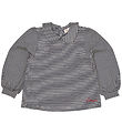 Copenhagen Colors Blouse - Navy/Cream Stripe