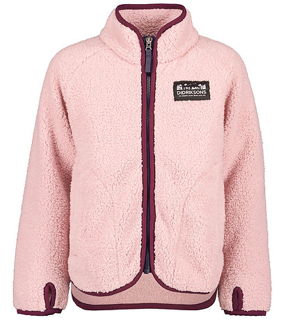Didriksons Fleece Jacket - Gibbs - Dusty Pink