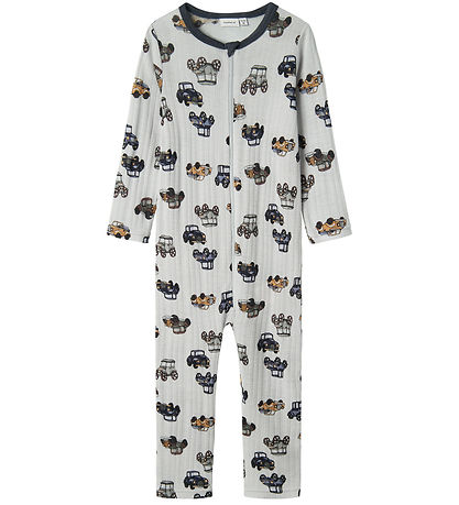Name It Nightsuit - Wool - NmmWang - Gray Dawn