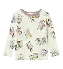 Name It Bluse - Wolle - Noos - NmfWillitus - Snow White m. Einho