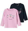Name It Blouse - NmfVix - 2-Pack - Dark Sapphire/Pastel Lavender