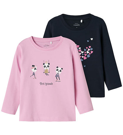 Name It Blouse - NmfVix - 2-Pack - Dark Sapphire/Pastel Lavender