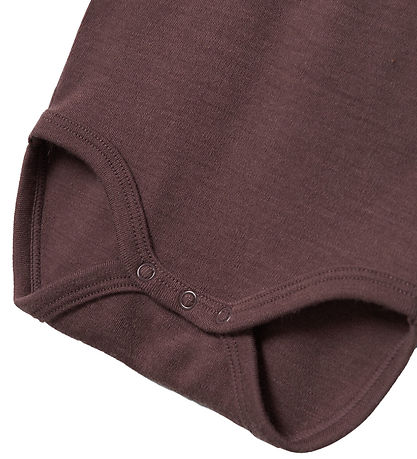 Name It Bodysuit L/æ - Wool - NbfWillitus - Sparrow