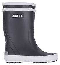 Aigle Rubber Boots - Lolly Pop 2 - Navy/White