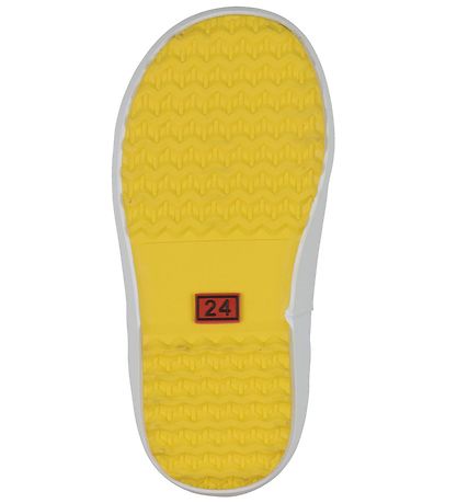 Aigle Rubber Boots - Lolly Pop 2 - Yellow/White