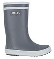 Aigle Rubber Boots - Lolly Pop 2 - Charcoal