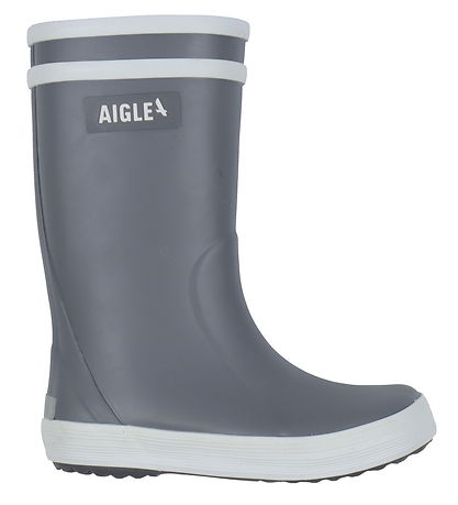 Aigle Rubber Boots - Lolly Pop 2 - Charcoal