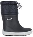Aigle Thermo Boots - Giboulee 2 - Navy/White