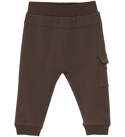 Pantalon de Jogging En Fant - Chocolate Brown
