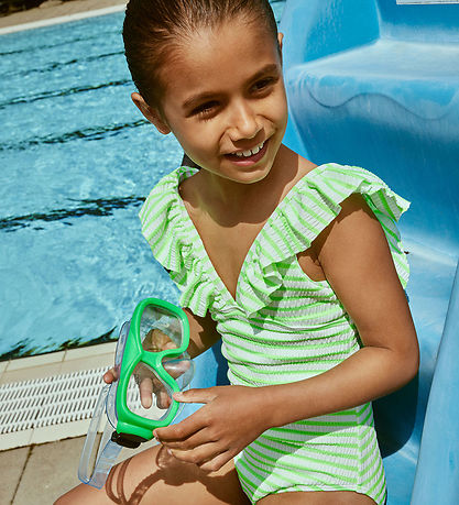 Name It Swimsuit - NkfZaley - Green Gecko/Jet Stream