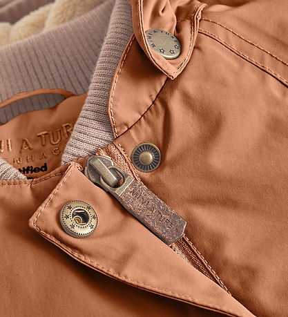 Mini A Ture Winter Coat - Wang Fleece - Pecan Brown