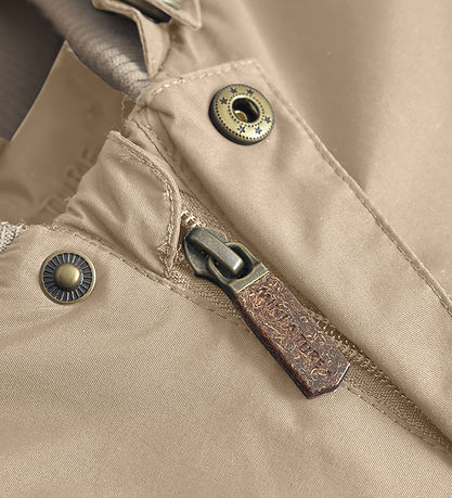 Mini A Ture Vinterjacka - Matwally Fleece - Savannah Tan