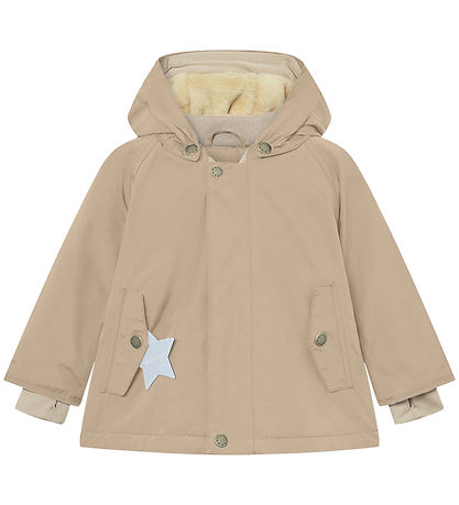 Mini A Ture Vinterjacka - Matwally Fleece - Savannah Tan