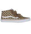 Vans Shoe - SK8-Mid Reissue V Neutral - Checkerboard Brown/White
