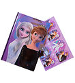 Frozen Diary w. Lock - Purple