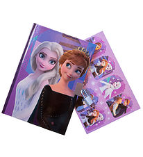Frozen Diary w. Lock - Purple
