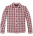 Tommy Hilfiger Overhemd - Small Controle Regular - Rouge Buffalo