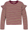 Tommy Hilfiger Blouse - Stripe - Deep Rouge Stripe
