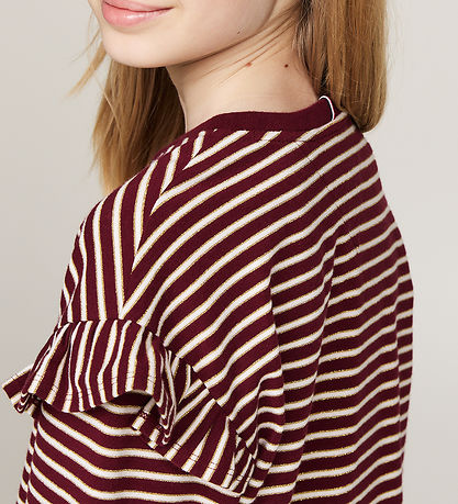 Tommy Hilfiger Blouse - Stripe - Deep Rouge Stripe