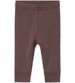 Name It Leggings - Wool - NbfWillit - Sparrow