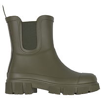Angulus Rubber Boots - Chunky Track - Olive