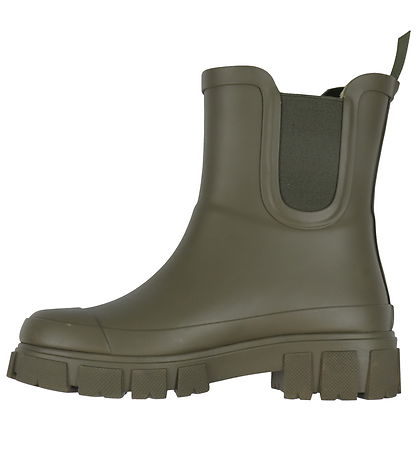 Angulus Rubber Boots - Chunky Track - Olive