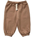 Sofie Schnoor Sweatpants - Cashew Brown w. Print