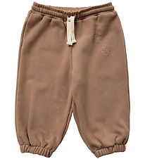 Sofie Schnoor Jogginghosen - Cashew Brown m. Print