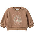 Sofie Schnoor Sweatshirt - Cashnew Brown w. Print