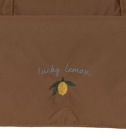 Konges Sløjd Changing Bag - All You Need - Mini - Walnut Lemon