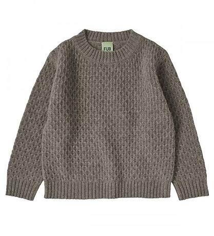 FUB Blouse - Wool - Sweater - Hazel Melange