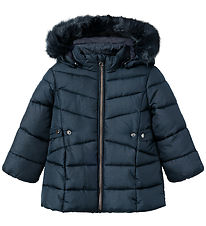 Name It Steppjacke - NmfMerethe - Glitter - Dark Saphir
