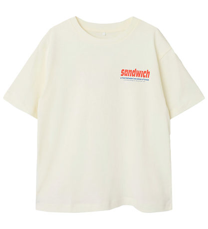 Name It T-Shirt - NkmOveryn - Cloud Tänzer/Sandwich