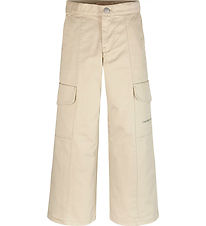 Calvin Klein Trousers - Clean Utility Cargo - Pelican