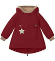 Mini A Ture Talvitakki - Babywen Fleece - Red Marlot