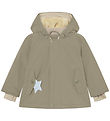 Mini A Ture Winterjas - Matwally Fleece - Vert