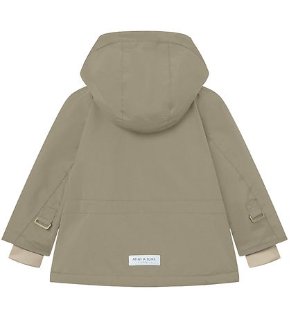 Mini A Ture Winterjas - Matwally Fleece - Vert