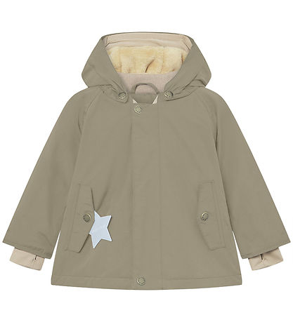 Mini A Ture Winterjas - Matwally Fleece - Vert