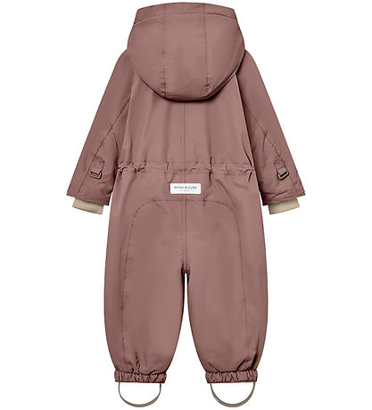 Mini A Ture Snowsuit - Wisti Fleece - Light Plum