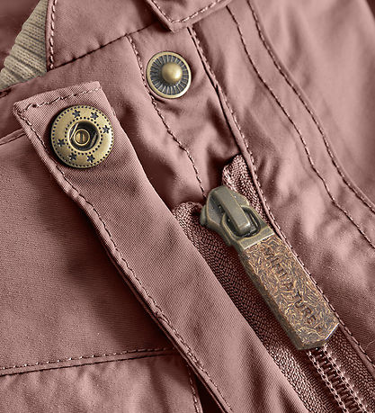 Mini A Ture Snowsuit - Wisti Fleece - Light Plum