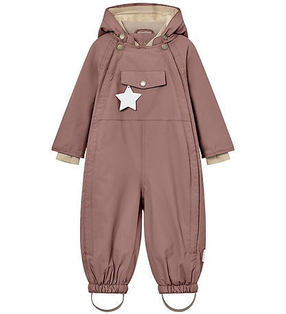 Mini A Ture Snowsuit - Wisti Fleece - Light Plum