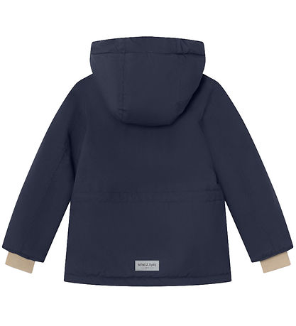 Mini A Ture Winterjas - Adjanko Fleece - Outer Space