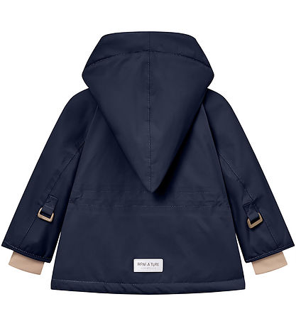 Mini A Ture Winter Coat - Wang Fleece - Outer Space