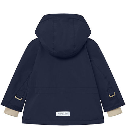 Mini A Ture Winter Coat - Matwally Fleece - Outer Space