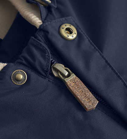Mini A Ture Winter Coat - Matwally Fleece - Outer Space