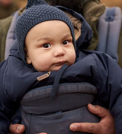 Mini A Ture Winter Coat - Matwally Fleece - Outer Space