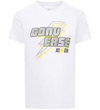 Converse T-Shirt - Bliksemschicht - Wit