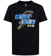 Converse T-shirt - Lightning Bolt - Black