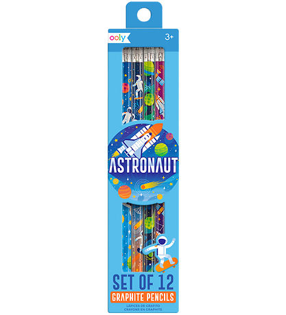 Ooly Pencils - 12-Pack - Astronaut